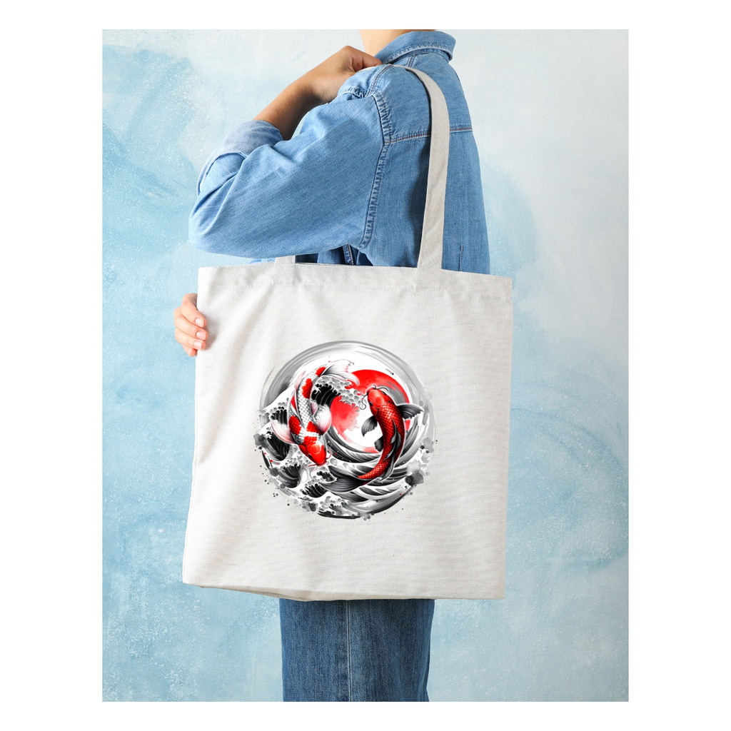 Bolsa de Tela Diseño Koi