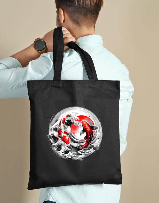 Bolsa de Tela Diseño Koi