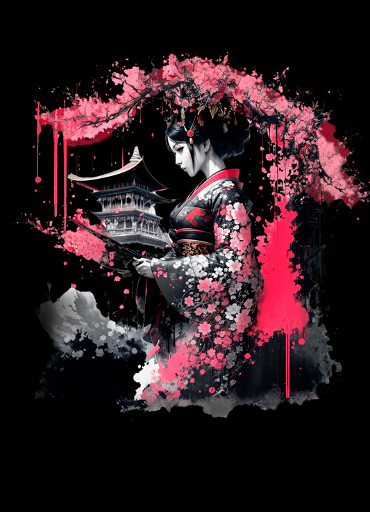 Camiseta Geisha