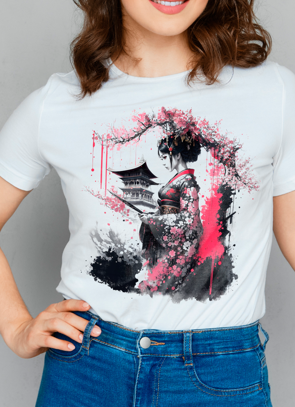 Camiseta Geisha