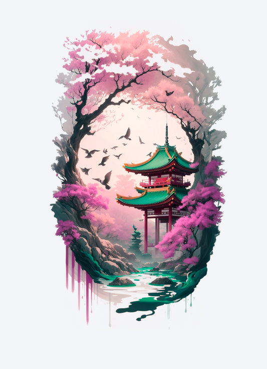 Camiseta Paisaje