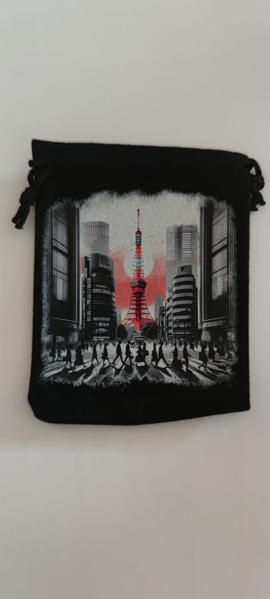 Bolsita Terciopelo Torre tokio