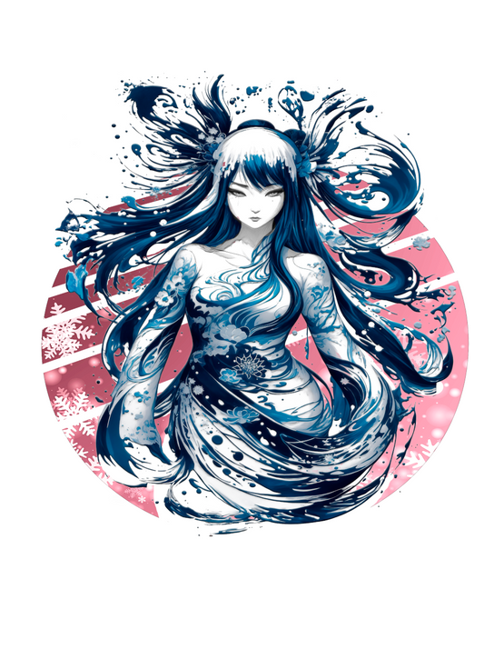 Camiseta yuki-onna