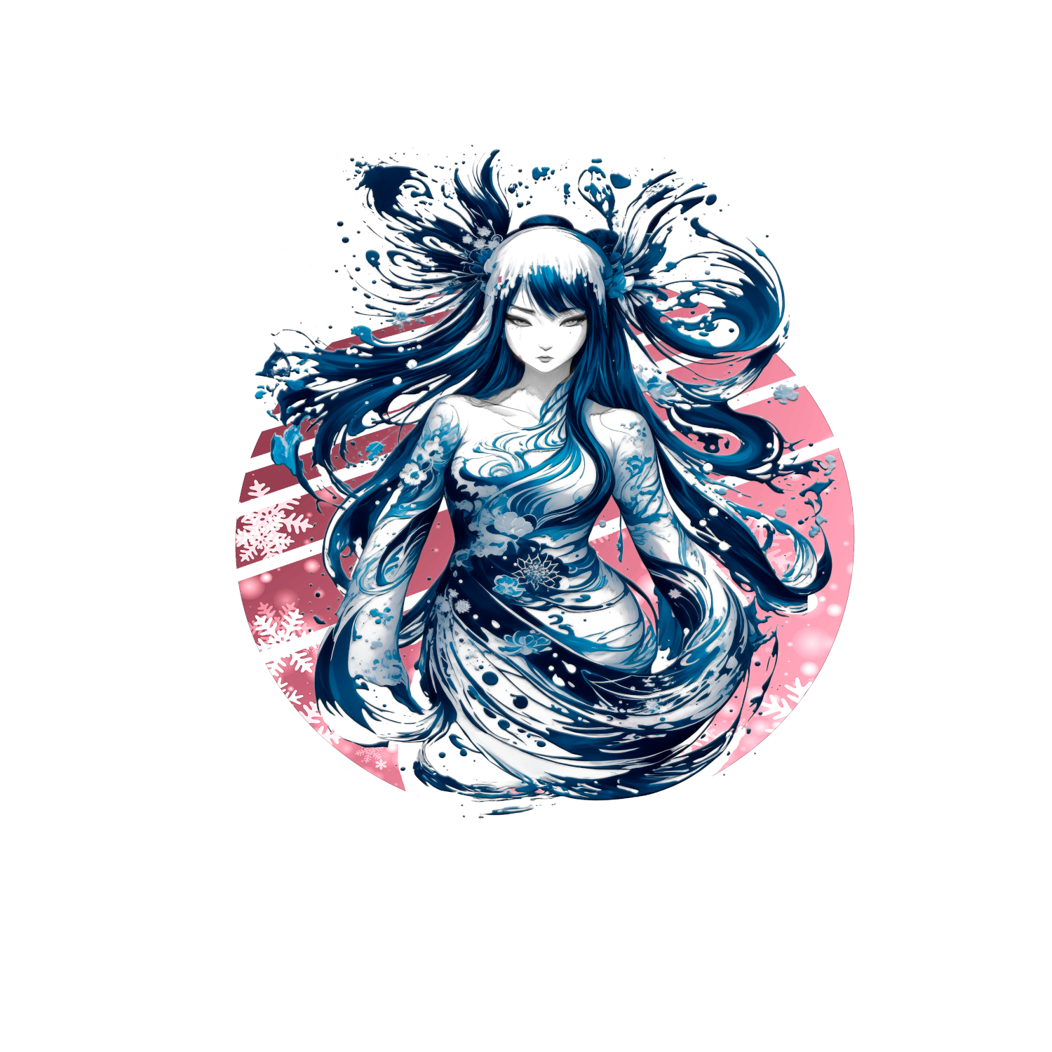 Camiseta yuki-onna