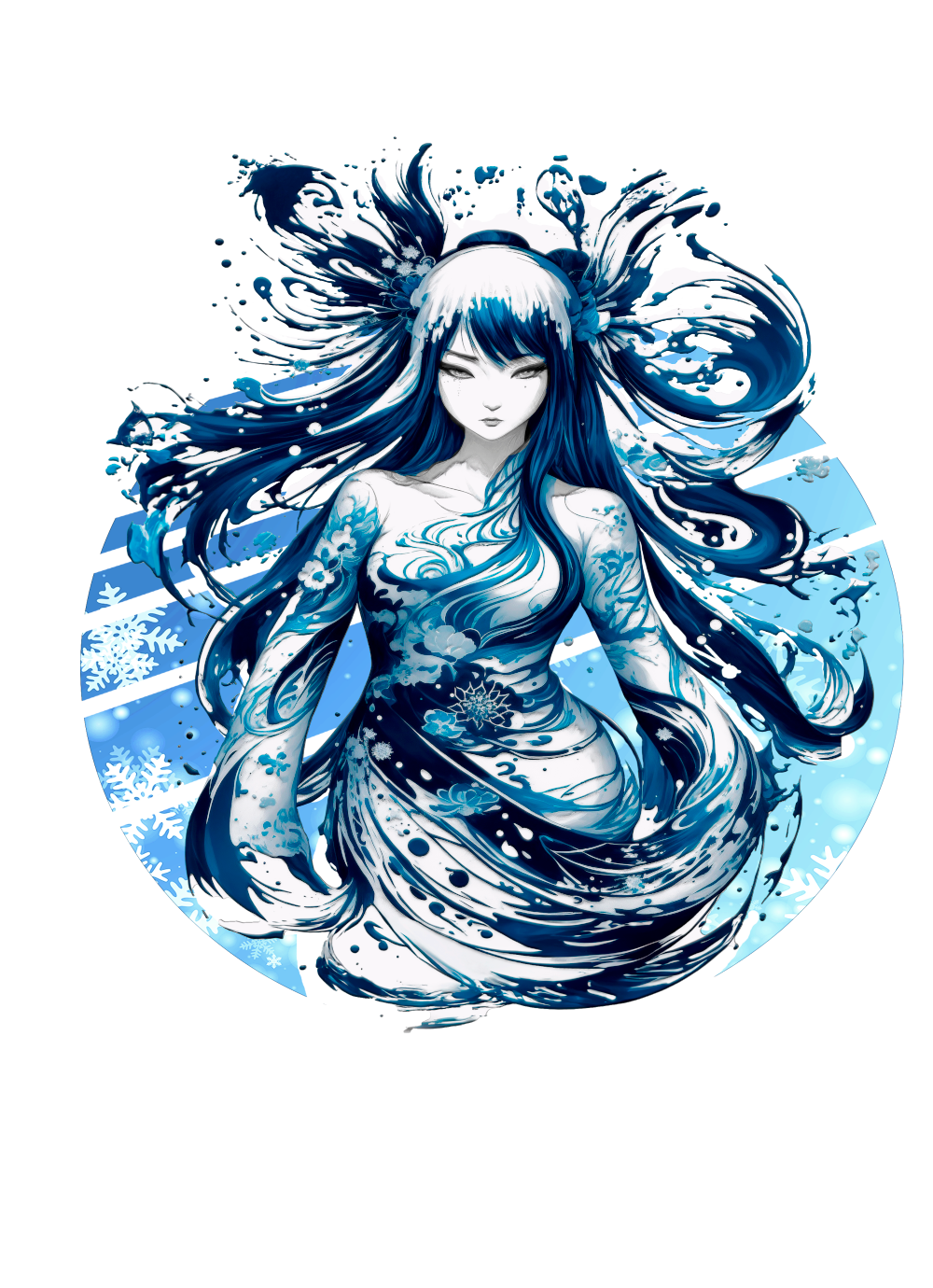 Camiseta yuki-onna