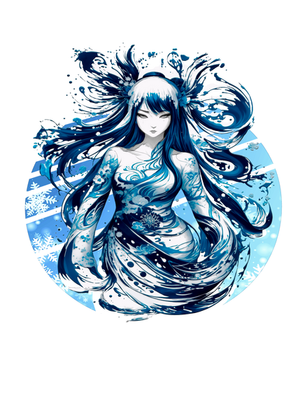 Camiseta yuki-onna