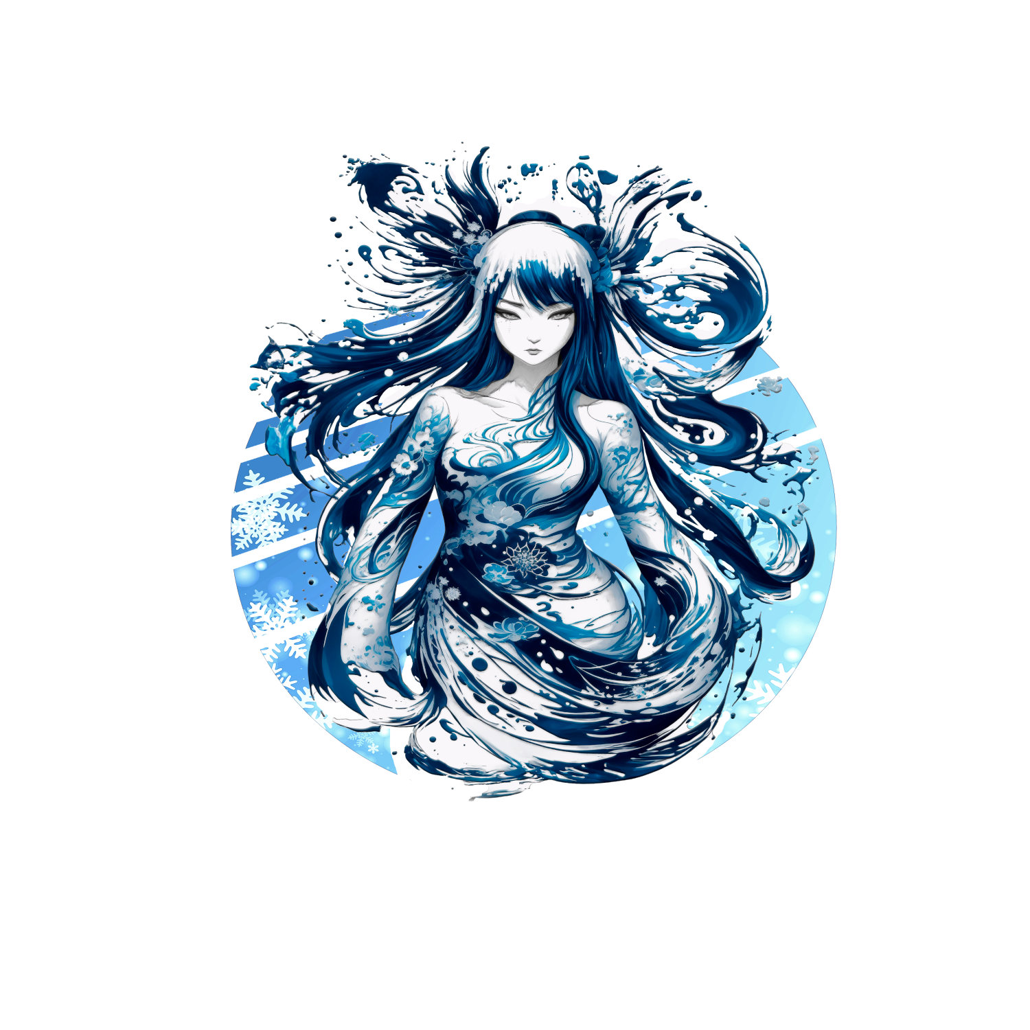 Camiseta yuki-onna